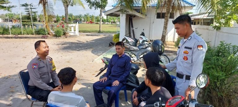 Satuan Binmas Polres Batu Bara Gelar Kegiatan Cooling System Ops Mantap Brata