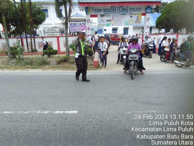 Tidak Ada Kata Menyerah: Satuan Lalu Lintas Polres Batubara Tetap Berkomitmen