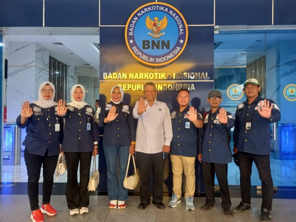 Ngopsan ;Kunjungan Ganna Mitra BNN Ke  Kantor BNN RI Pusat  Jakarta.