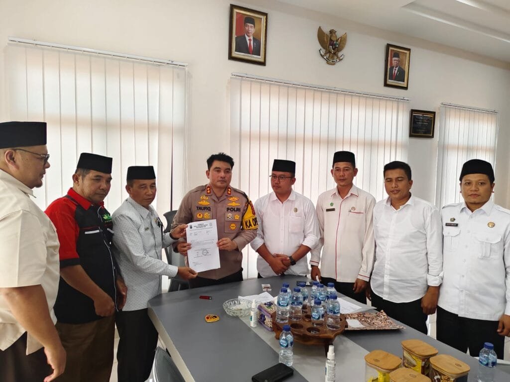 Keharmonisan Kapolres Batubara AKBP Taufiq Hidayat Thayeb, SH. SIK. Sambut Kunjungan Pemuka Agama Mitra Kamtibmas (PAMK) Kabupaten Batubara