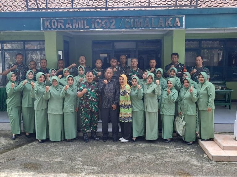 Pelepasan Personil Purna Bhakti Koramil 1002/Cimalaka