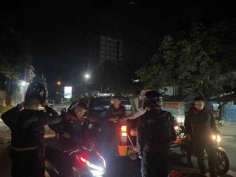 Patroli Sat Samapta Polres Garut Amankan Balap Liar
