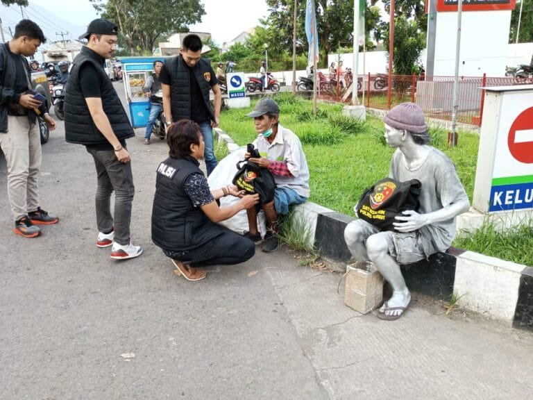 Kemunculan Tim Sancang Polres Garut Sempat Membuat Masyarakat Terkejut