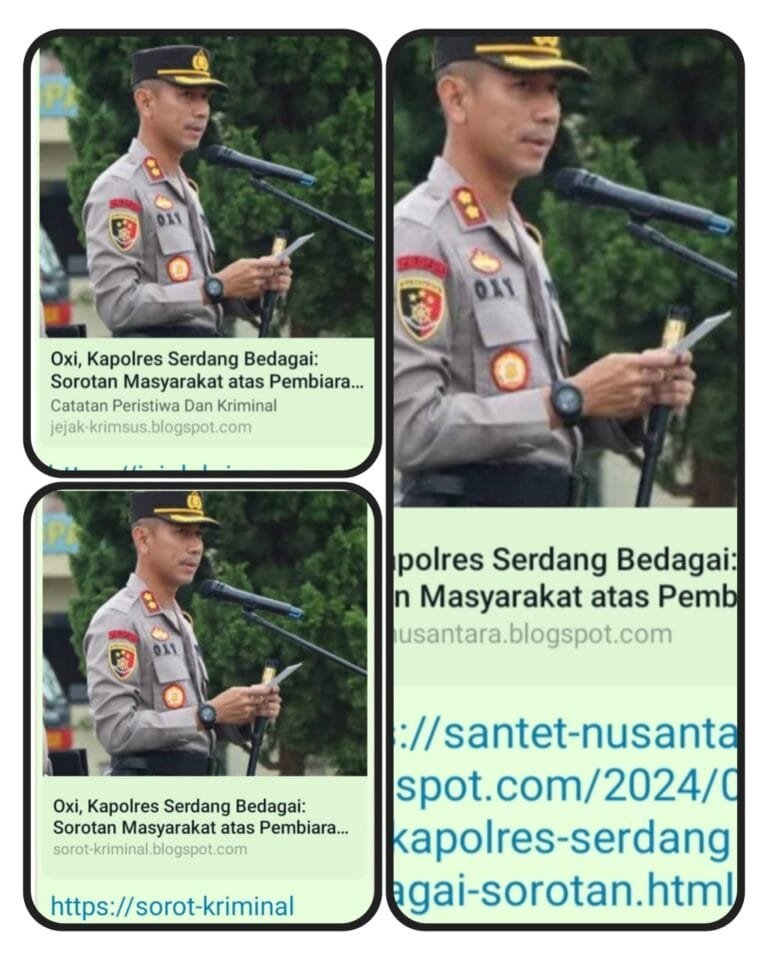 Bukan Ditutup, Malah Semakin Berkembang Mesin Judi Tembak Ikan: Kontroversi Kinerja Kapolres Serdang Bedagai apakah ada menerima upeti?