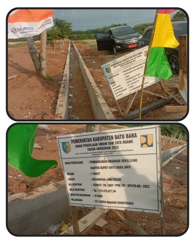 Proyek Drainase PUTR Batu Bara Diduga Korupsi Anggaran: LSM KCBI Segera Surati APH