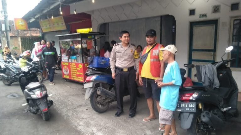 Polsek Garut Kota Merespon Aduan Masyarakat Terkait Aktifitas Parkir Liar