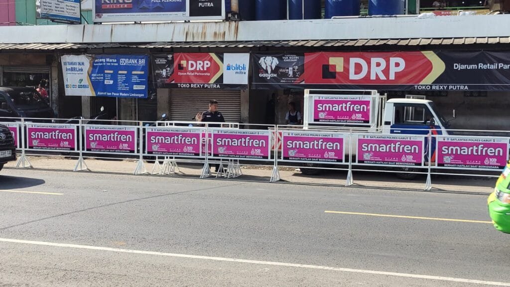 Menjelang Mudik Sat Lantas Polres Garut Mulai Tertibkan Jalur Troublespot Pasar Limbangan