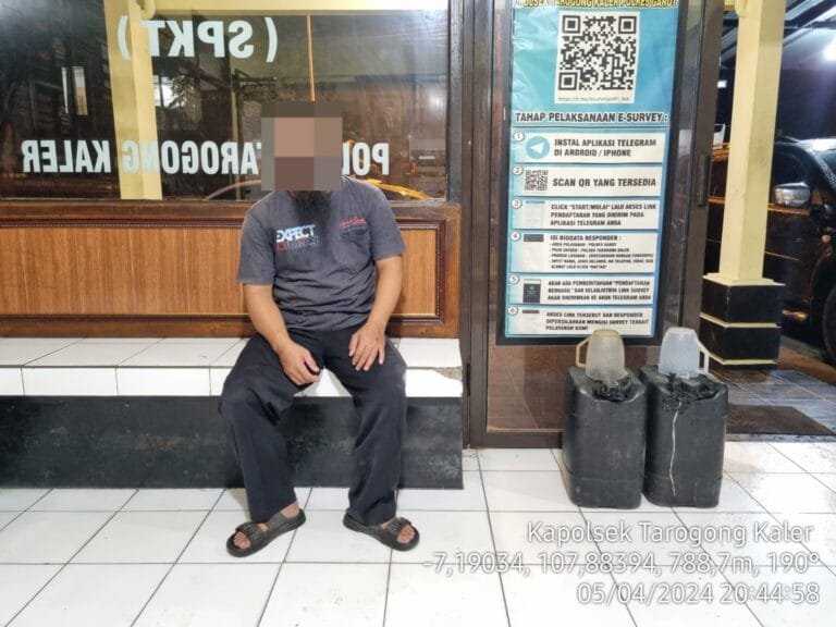 Ciptakan Keamanan Yang Tertib Polsek Tarogong Kaler Polres Garut Gencar Lakukan Operasi Miras