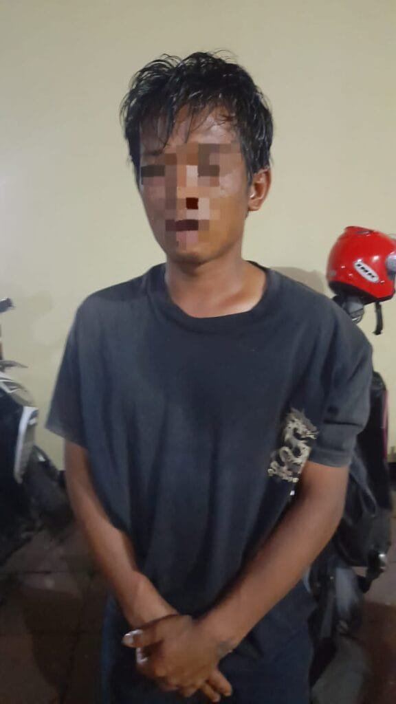 Respon Cepat Polsek Tarogong Kidul Polres Garut Amankan Seorang Pemuda Yang Meresahkan Di Terminal Guntur Melati Garut