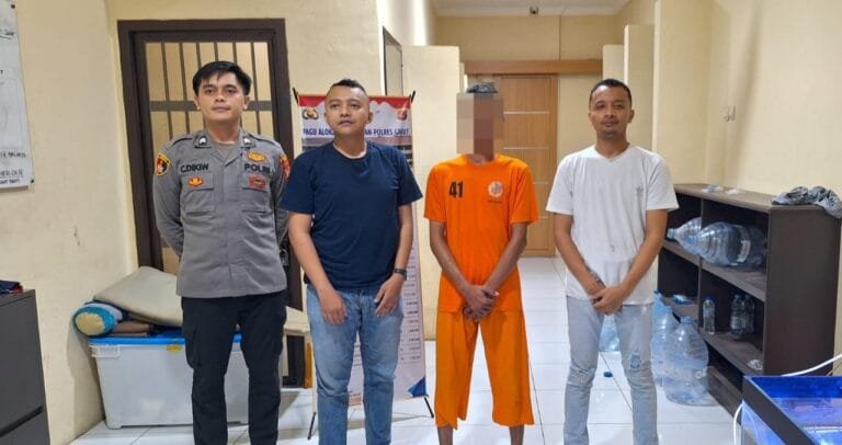 Polsek Garut Kota Polres Garut Ringkus Tersangka Pencurian Sepeda Motor