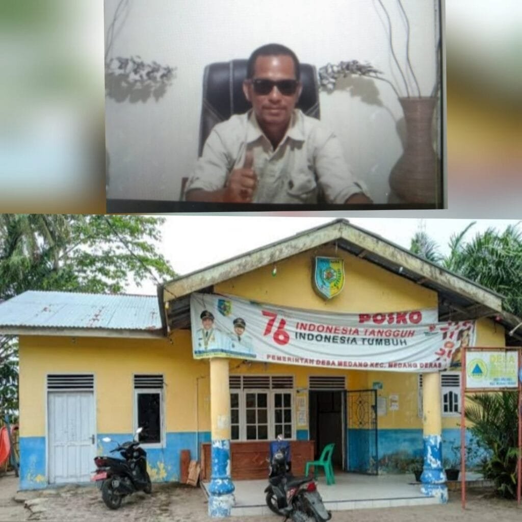 Parah ada proyek siluman diduga tercium aroma Korupsi Pada Pembangunan Pagar Desa Medang, Tanpa Plang informasi