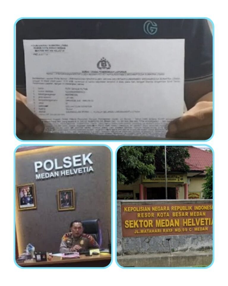 Ketidakmampuan Kapolsek Helvetia Medan Kompol Alexsander Mengungkap Kasus Pencurian Menuai Kritikan Tajam