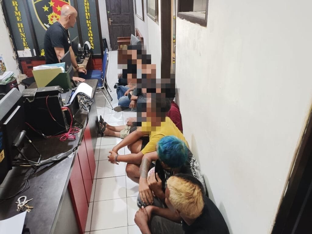 Polsek Garut Kota Amankan 9 Orang Yang Melakukan Aksi Premanisme