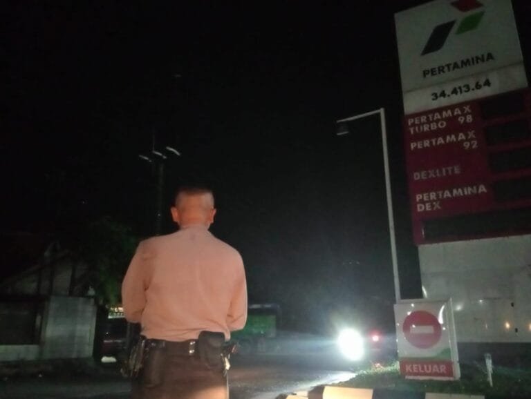 Objek Penting Jadi Prioritas Pengamanan Patroli Malam Personel Polsek Tegalwaru