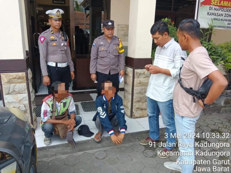 Resahkan Masyarakat Polsek Kadungora Tertibkan Parkir Liar