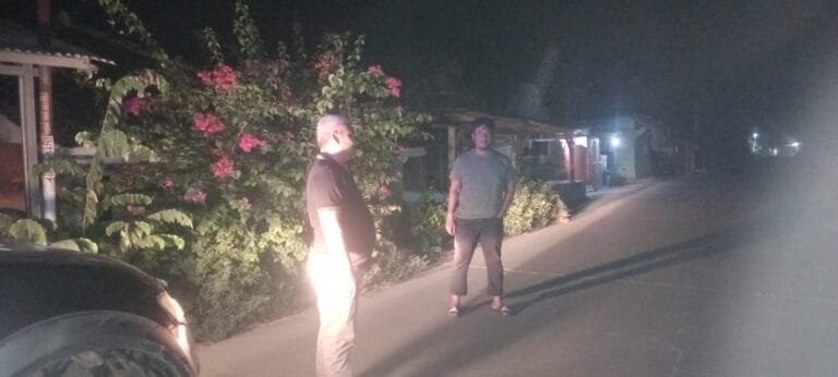Prekat Polsek Banyusari Giat Patroli Jalan Raya Antisipasi Kejahatan