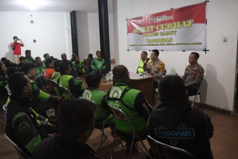 Lakukan Jum’at Curhat Kapolres Garut Terjun Langsung Berkomunikasi Dengan Warga