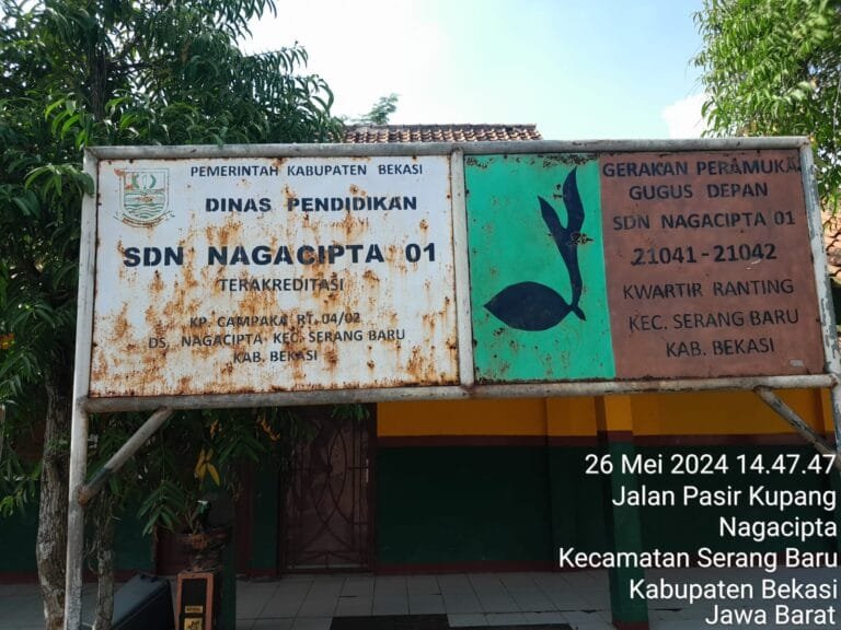Pemasangan Paving Block SDN 01 Nagacipta Serang Baru Lalai Dari Pengawasan Dinas Cipta Karya Dan Tata Ruang