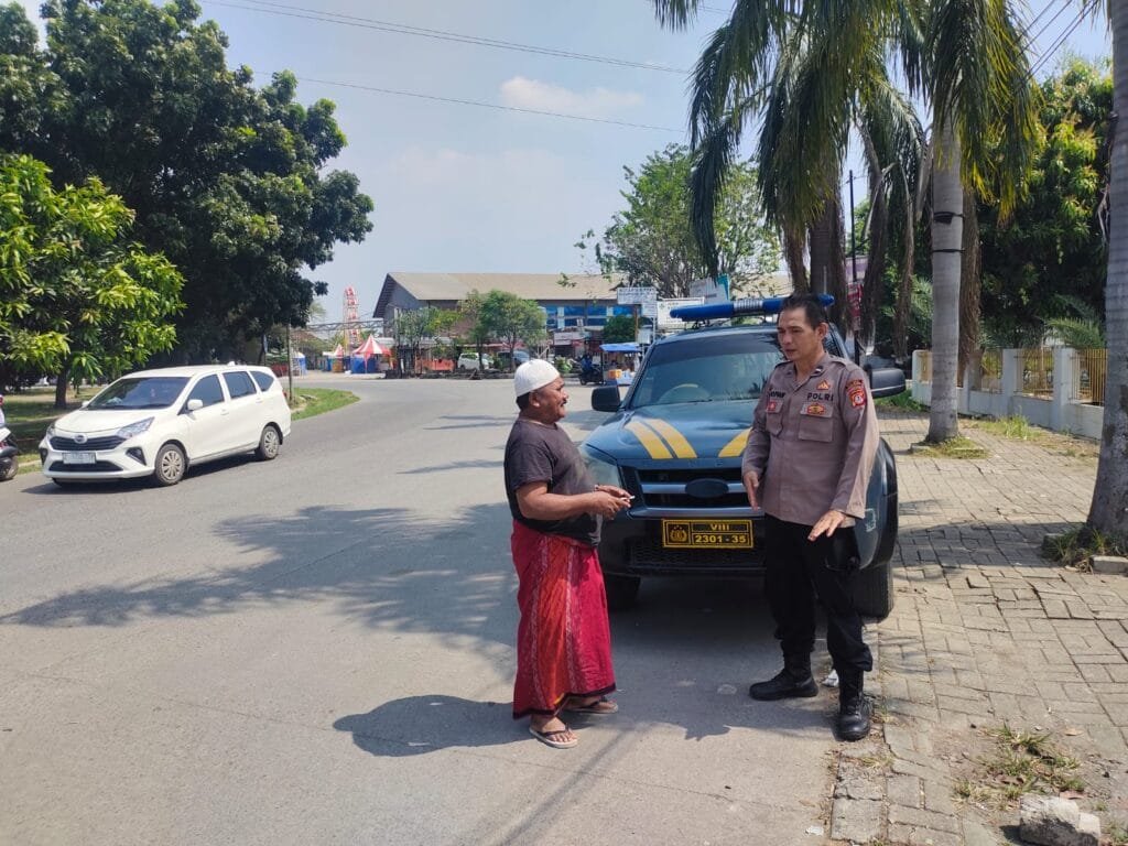Polres Karawang Lakukan Patroli Wilayah di Jalan Bharata Raya