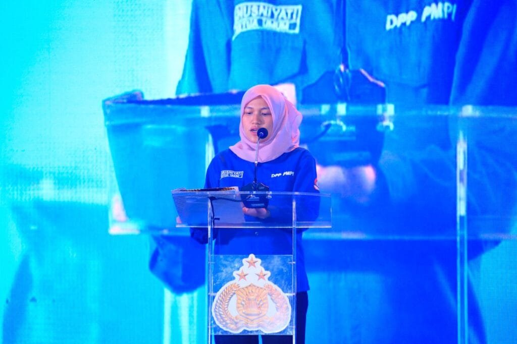 Mahasiswa Beri Apresiasi Polri Berpredikat Lembaga Bercitra Baik Versi Litbang Kompas.