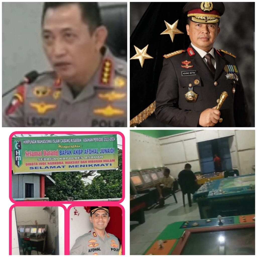 Masyarakat Menuntut Janji Kapolri Listyo Sigit untuk Berantas Segala Bentuk Perjudian Copot Bagi Polri Yang Terlibat.