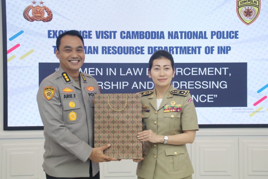 Studi Banding ke Indonesia, Kepolisian Kamboja Ingin Belajar tentang Pemberdayaan Polwan dan Pengarusutamaan Gender dari Polri 1 IMG 20240711 WA0004