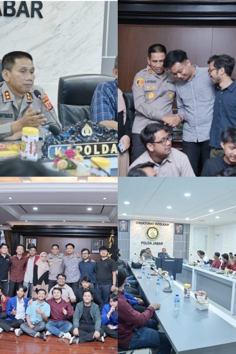 SILATURAHMI KAPOLDA JABAR DENGAN MAHASISWA BEM SI DAN BEMNUS JABAR