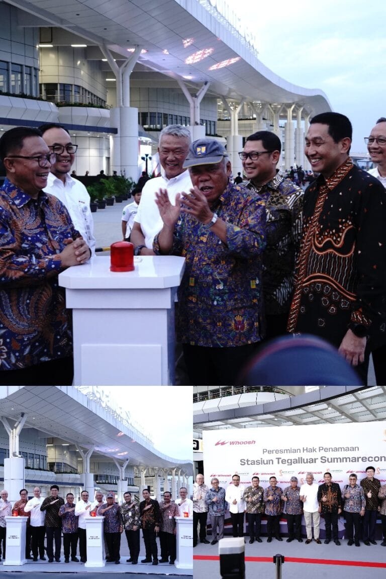 Wakapolda Jabar Hadiri Peresmian Hak Penamaan Stasiun Tegalluar Summarecon