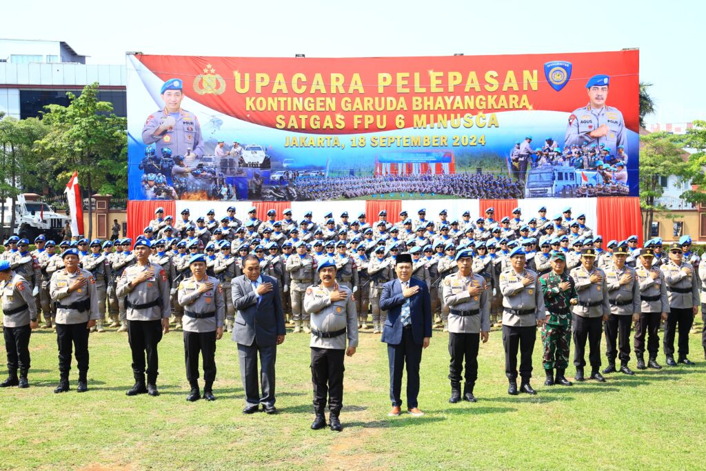 Ikut Jaga Perdamaian Dunia, Polri Kembali Kirim Satgas FPU ke Afrika Tengah 1 IMG 20240918 WA0087