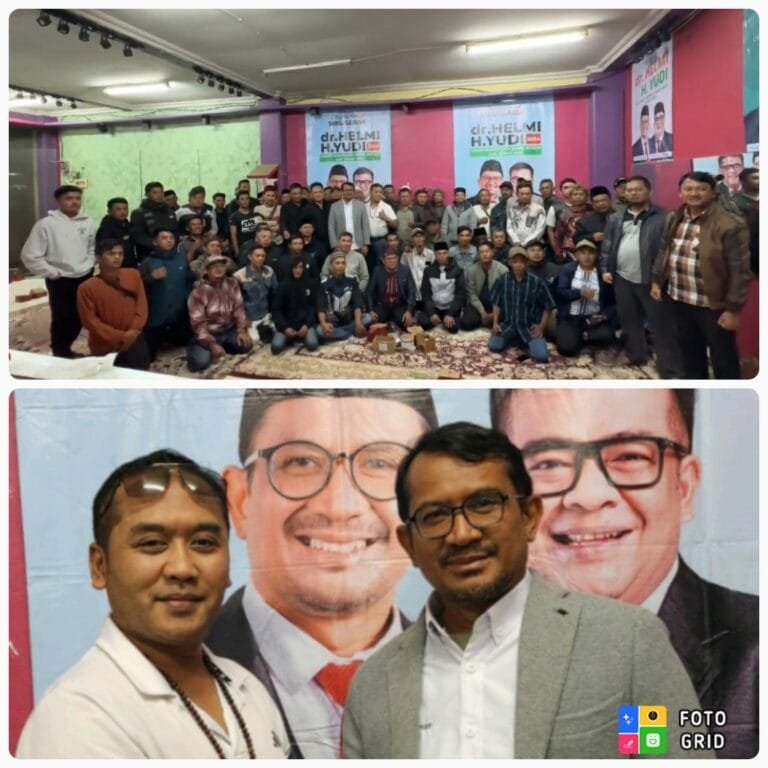 BOS DENDI Pengusaha Muda Sukses asal Garut Dukung Paslon HELMI-YUDI