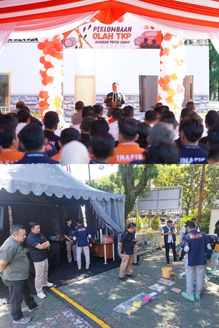Perlombaan Olah TKP Jajaran Polda Jabar