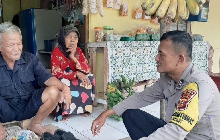 Cooling System, Polsek Sukadana Polres Ciamis Koorkom ke Warga Desa Margaharja