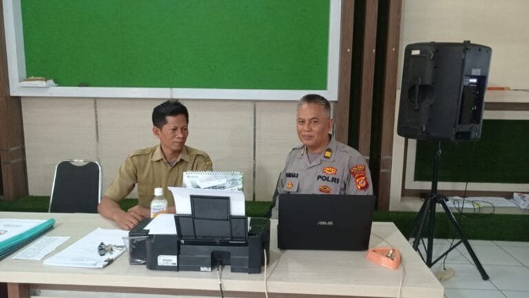 Cooling System, Anggota Polsek Ciamis Koorkom Kamtibmas ke Saguling Jelang Pilkada Serentak