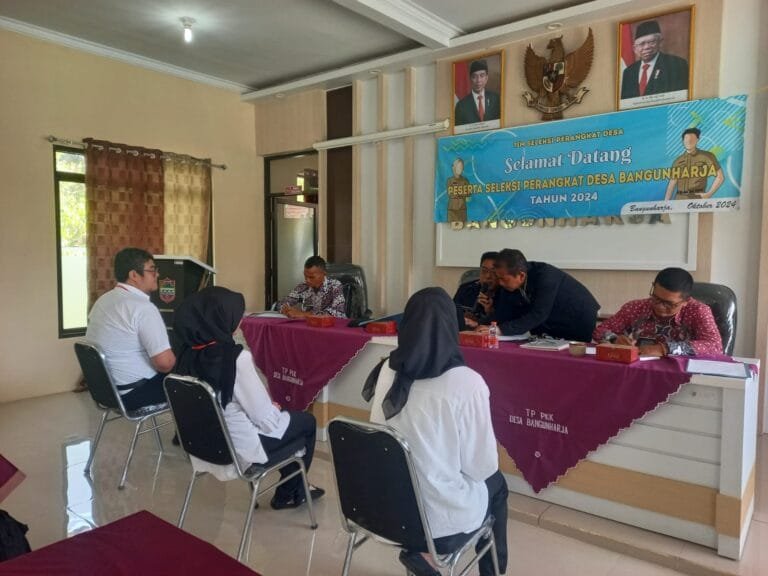 Cooling System, Polsek Cisaga Polres Ciamis Koorkom Bersama Perangkat Desa Bangunharja