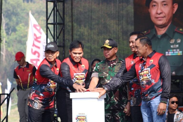 Kapolda Jabar Hadiri Open Turnamen Off-Road Piala Panglima TNI Tahun 2024