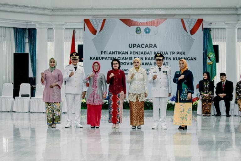 Penjabat Ketua TP PKK Kabupaten Ciamis Iis Cahyaningsih Hari Ini Resmi Dilantik