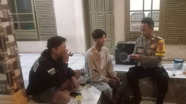 Perkuat Sinergitas, Polsek Panumbangan Polres Ciamis Koorkom Kamtibmas ke Warga Panoongan