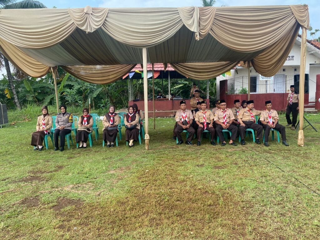 Polsek Ciamis Polres Ciamis Hadiri Pesta Siaga Gerakan Pramuka Kwaran Sadananya