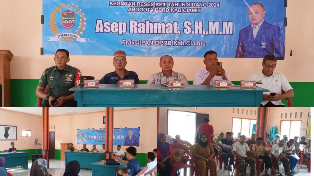 Kegiatan Reses Ke-2 Tahun Sidang 2024 Anggota DPRD Kabupaten Ciamis Asep Rahmat,S.H.,M.M 1 IMG 20241114 WA0022