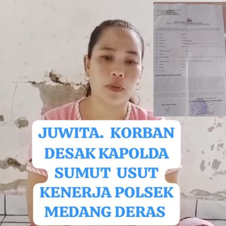 Kinerja Polsek Medang Deras Kembali Disorot Publik: Kasus Pencurian di Desa Medang, Pelapor Sampaikan Kekecewaan Terhadap Penanganan Penyidik