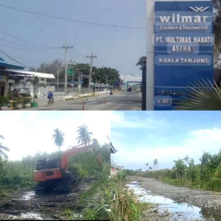Tuntutan Pembebasan Lahan oleh Warga Tak Kunjung Terwujud, PT Wilmar Group Lakukan Galian Parit: Benarkah atas Permintaan Pj Bupati Batu Bara?