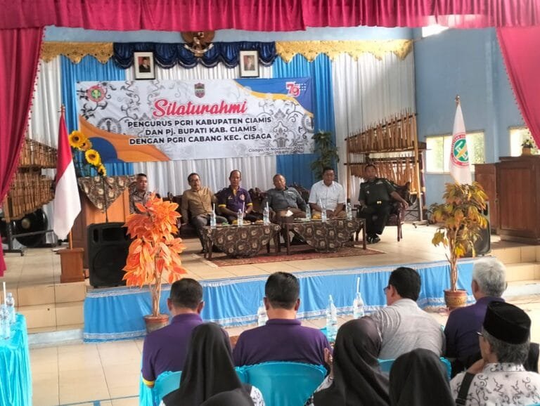 Cooling System, Polsek Cisaga Polres Ciamis Koorkom Bersama Pejabat Negara di Cisaga