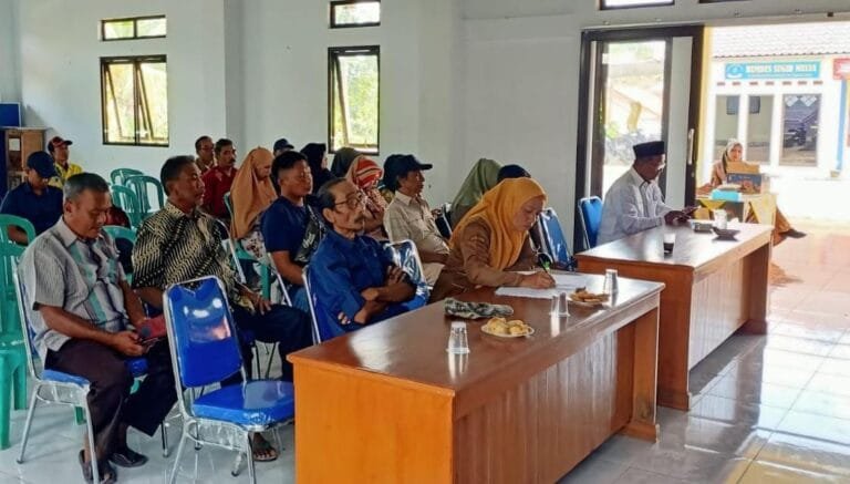 Cooling System, Polsek Cisaga Polres Ciamis Koorkom Bersama Pejabat Pemerintah di Cisaga