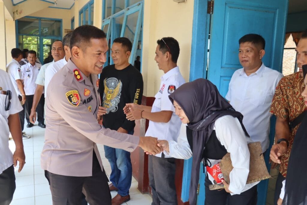 Pilkada Harmonis, Kapolres Ciamis Cooling System Bersama Elemen Masyarakat di Raksabaya