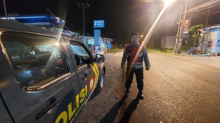 Antisipasi Gukamtibmas di Wilayah Rawan, Polsek Telagasari Lakukan Penyusuran