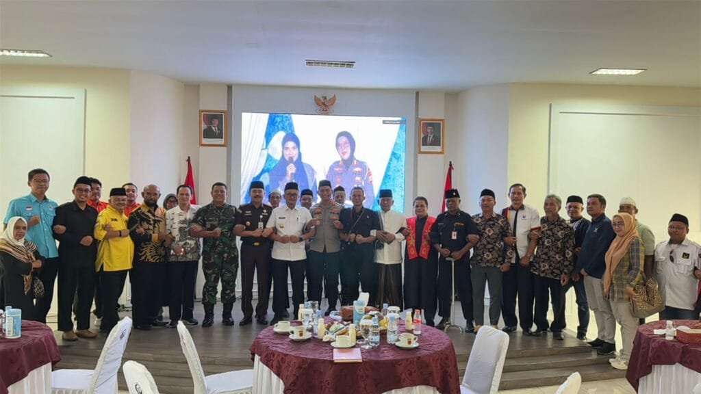 Jelang Masa Tenang dan Pencoblosan, Kapolres dan Forkopimda Ciamis Doa Bersama Pilkada Damai