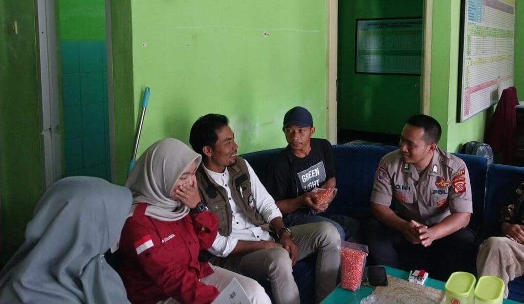 Cooling System, Polsek Panjalu Polres Ciamis Koorkom ke Penyuluh Pertanian Bahas Ketahanan Pangan