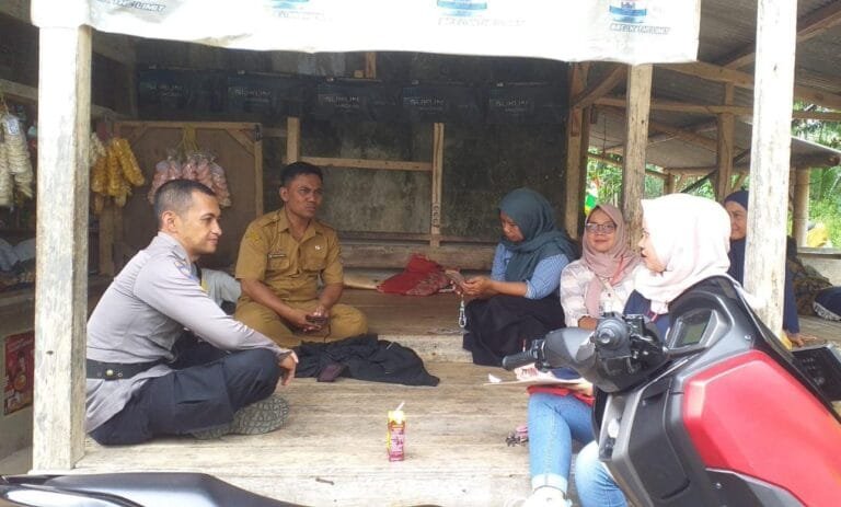 Cooling System, Polsek Cipaku Koorkom Bahaya TPPO dan Jaga HanPangan ke Warga Cikembang