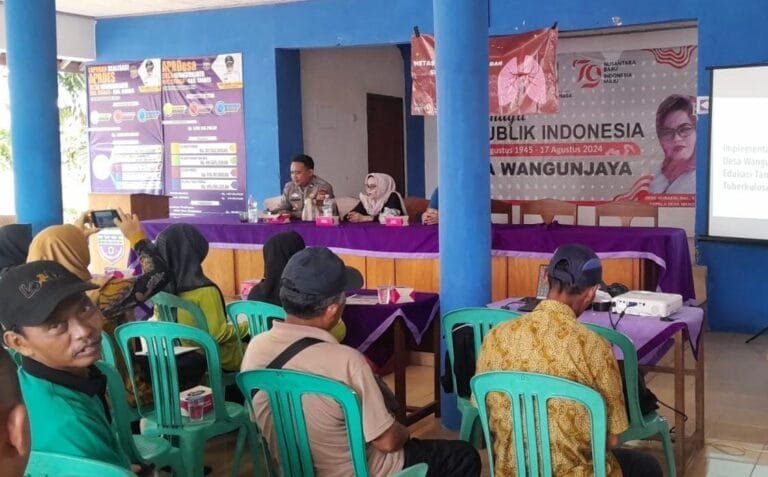 Cooling System, Polsek Cisaga Polres Ciamis Koorkom Bareng Pejabat dan Tokoh di Wangunjaya
