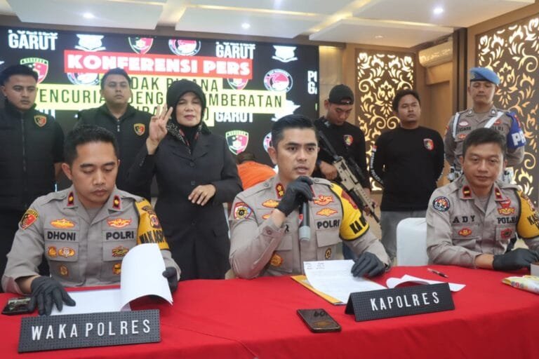 Polres Garut Ciduk Dua Pelaku Curanmor